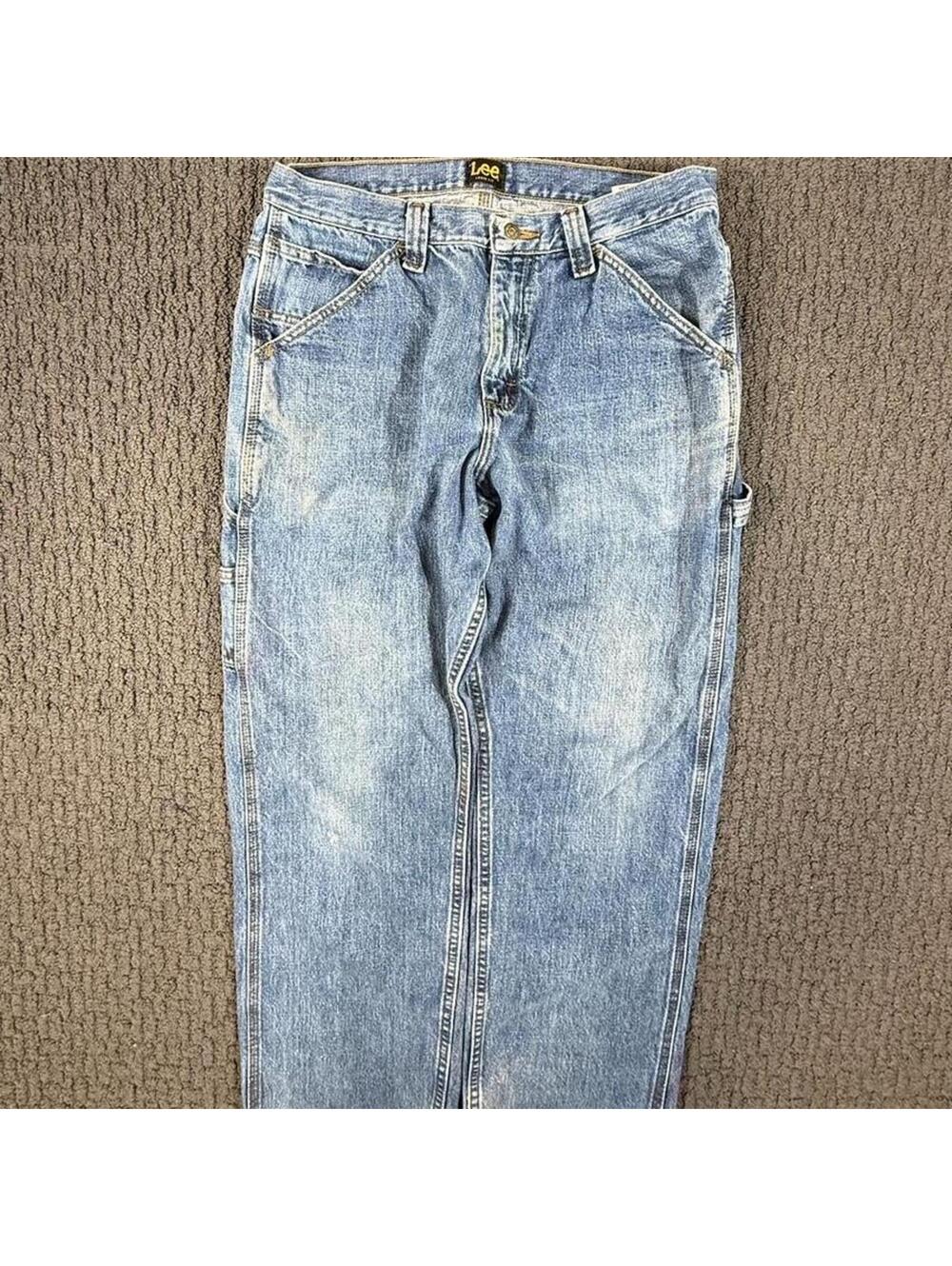 LEE Loose Fit Skater Baggy Carpenter Jeans 32 x 30